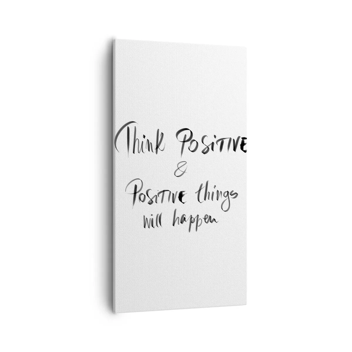 Obraz na plátne - Ako žiť? - 55x100 cm