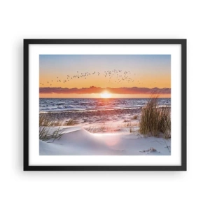 Plagát v čiernom ráme - Horizontálna krajina - 50x40 cm