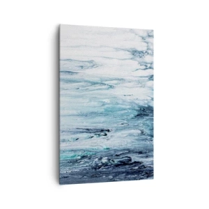 Obraz na plátne - Modré cencúle - 80x120 cm