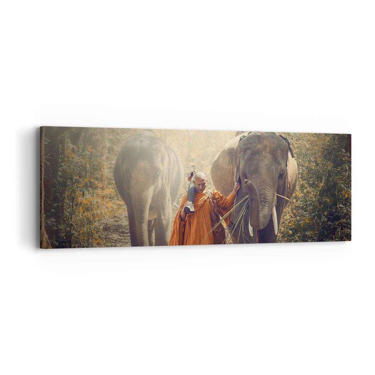 Obraz na plátne - Plné pochopenie - 90x30 cm