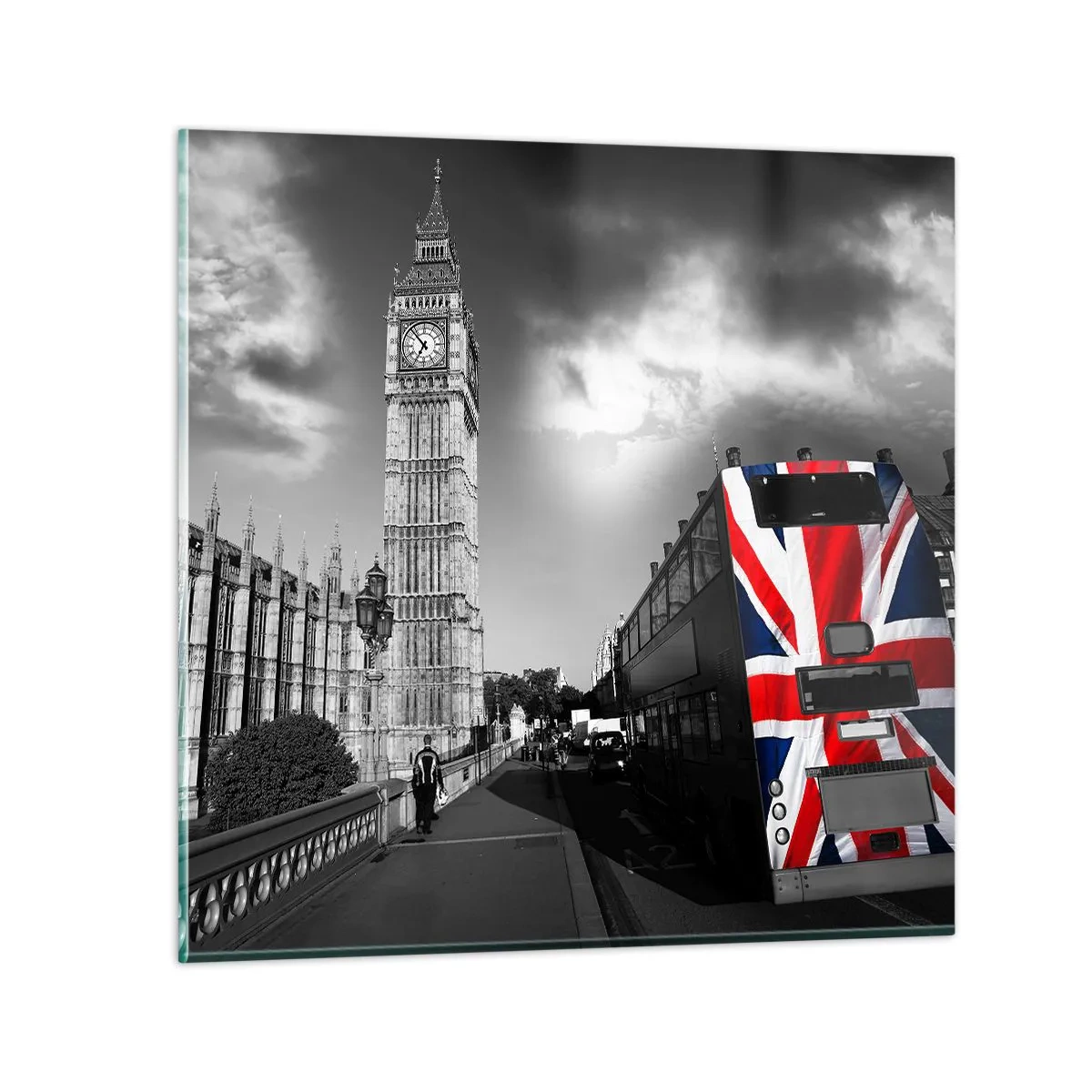 Obraz na skle - Hrdá a veľká - 50x50 cm