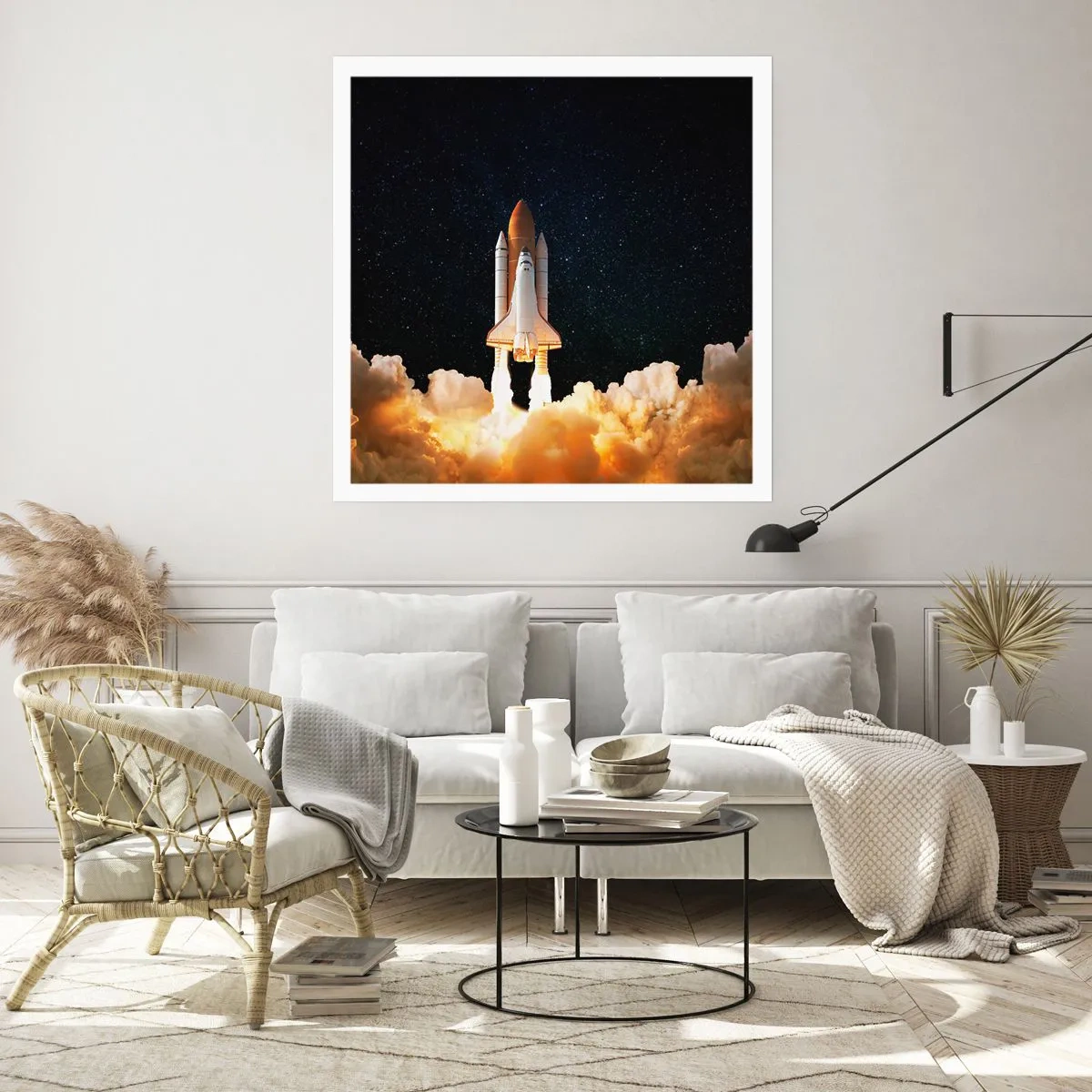 Plagát - Ad astra! - 50x50 cm