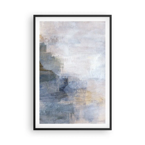 Plagát v čiernom ráme - Tóny a akordy farieb - 61x91 cm