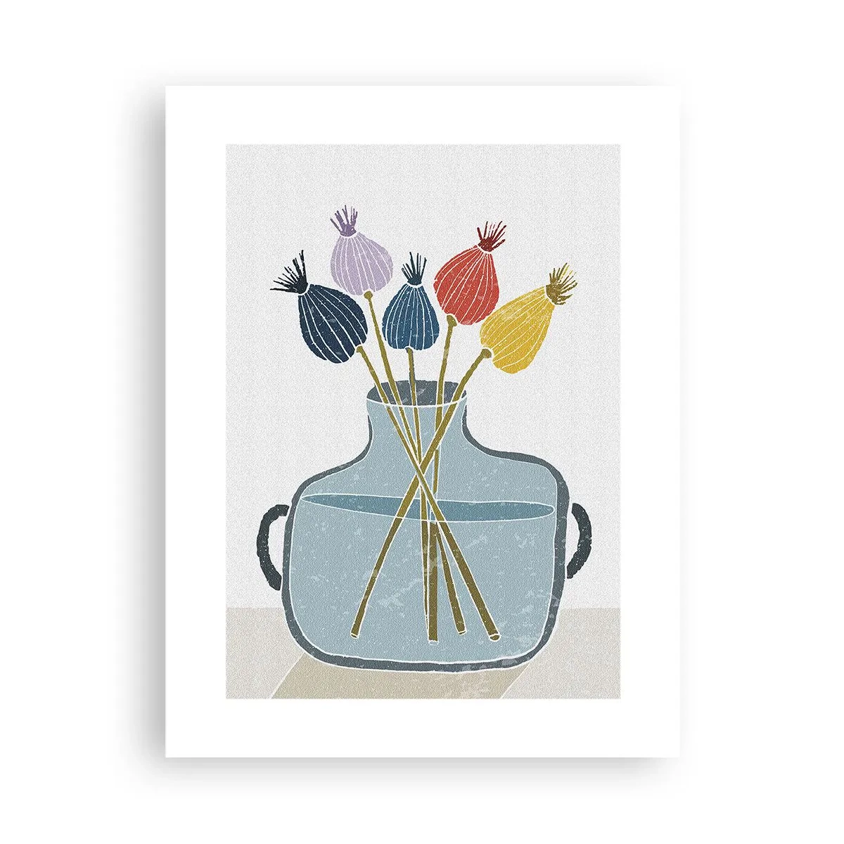 Plagát - Makové kvety - 30x40 cm