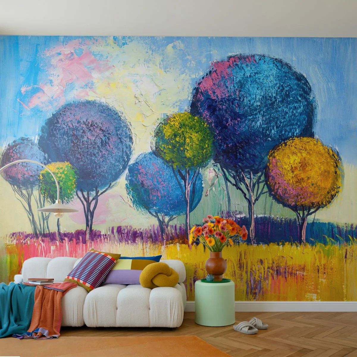 Fototapeta Premium Canvas - Guľa - tvar ideálu - Abstrakcia, Krajina, Grafika - 250x175 cm