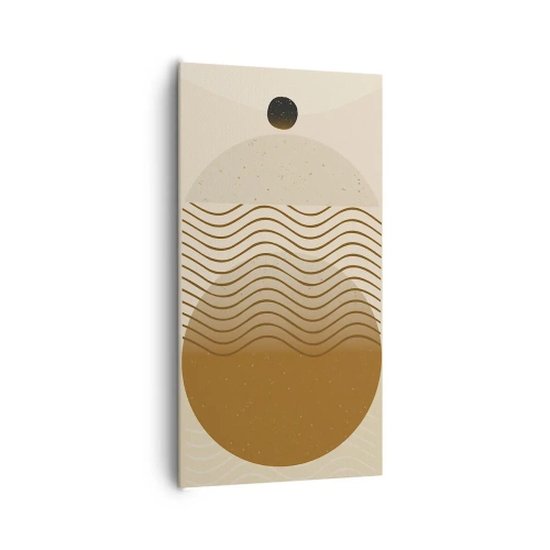 Obraz na plátne - O pôvode geometrických obrazcov - 65x120 cm