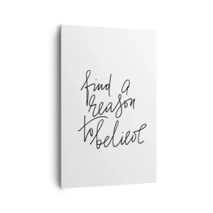 Obraz na plátne - Je to možné - 80x120 cm