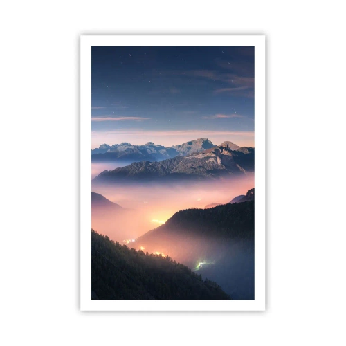 Plagát - Svetlo v údoliach - 61x91 cm