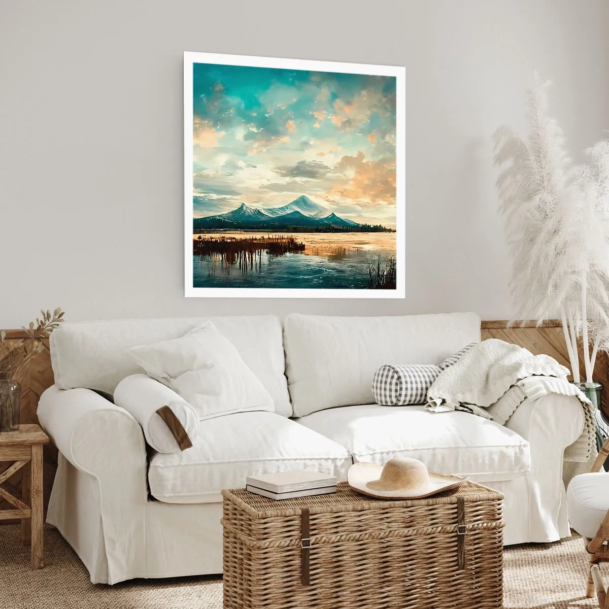 Plagát - Pod ochranou neba - 30x30 cm