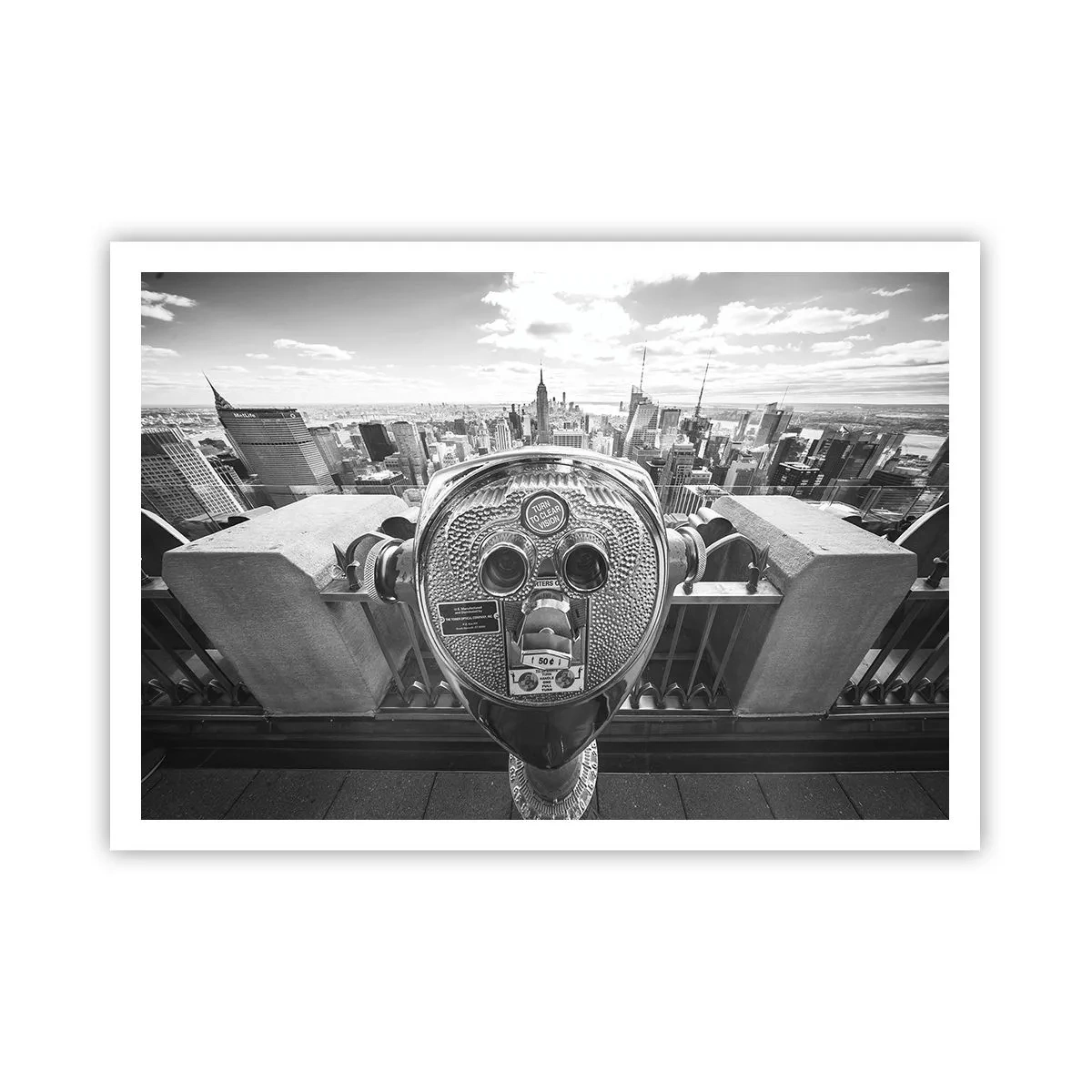 Plagát - Mesto nad mestami - 100x70 cm