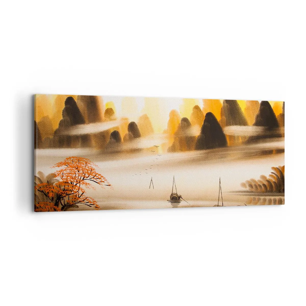 Obraz na plátne - Ďalej ako na Ďalekom východe - 120x50 cm