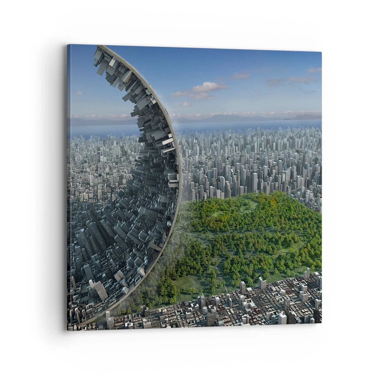 Obraz na plátne - Príroda je večná - 70x70 cm