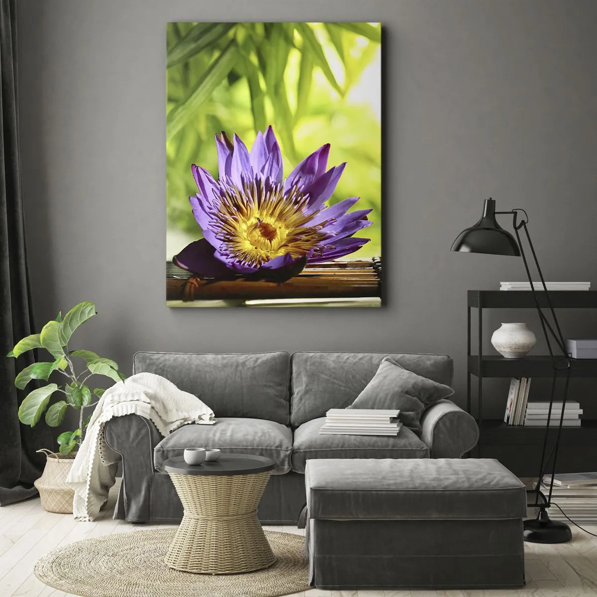 Obraz na plátne - Na ázijskom slnku - 55x100 cm