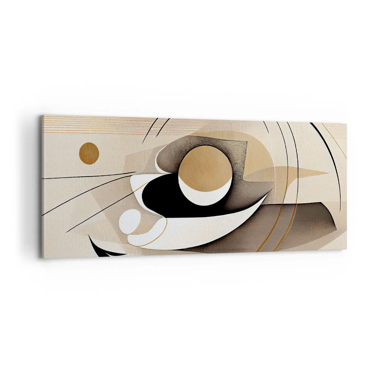 Obraz na plátne - Kompozícia: podstata vecí - 100x40 cm