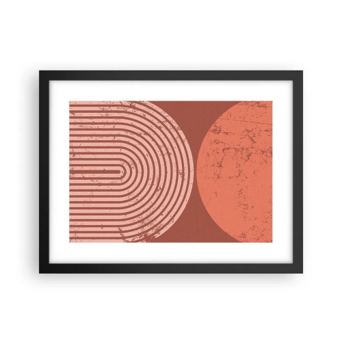 Plagát v čiernom ráme - Blízky vzťah - 40x30 cm