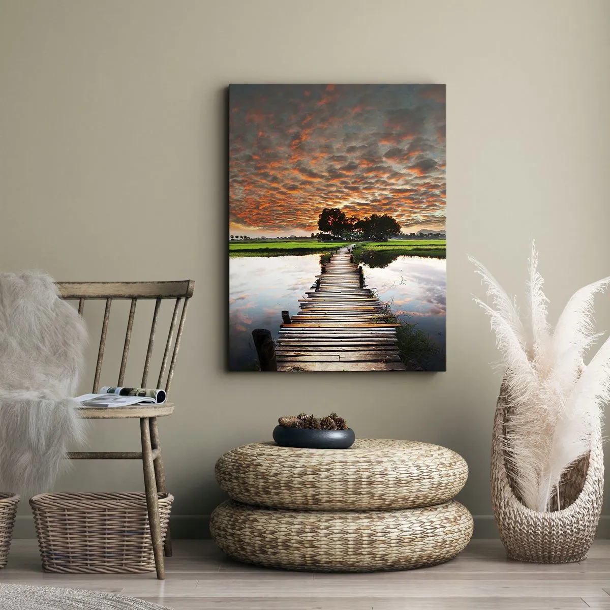 Obraz na plátne - Roztiahnite ruky - dýchajte  - 50x70 cm