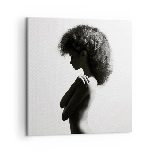 Obraz na plátne - Ako kvetina na štíhlej stonke - 60x60 cm