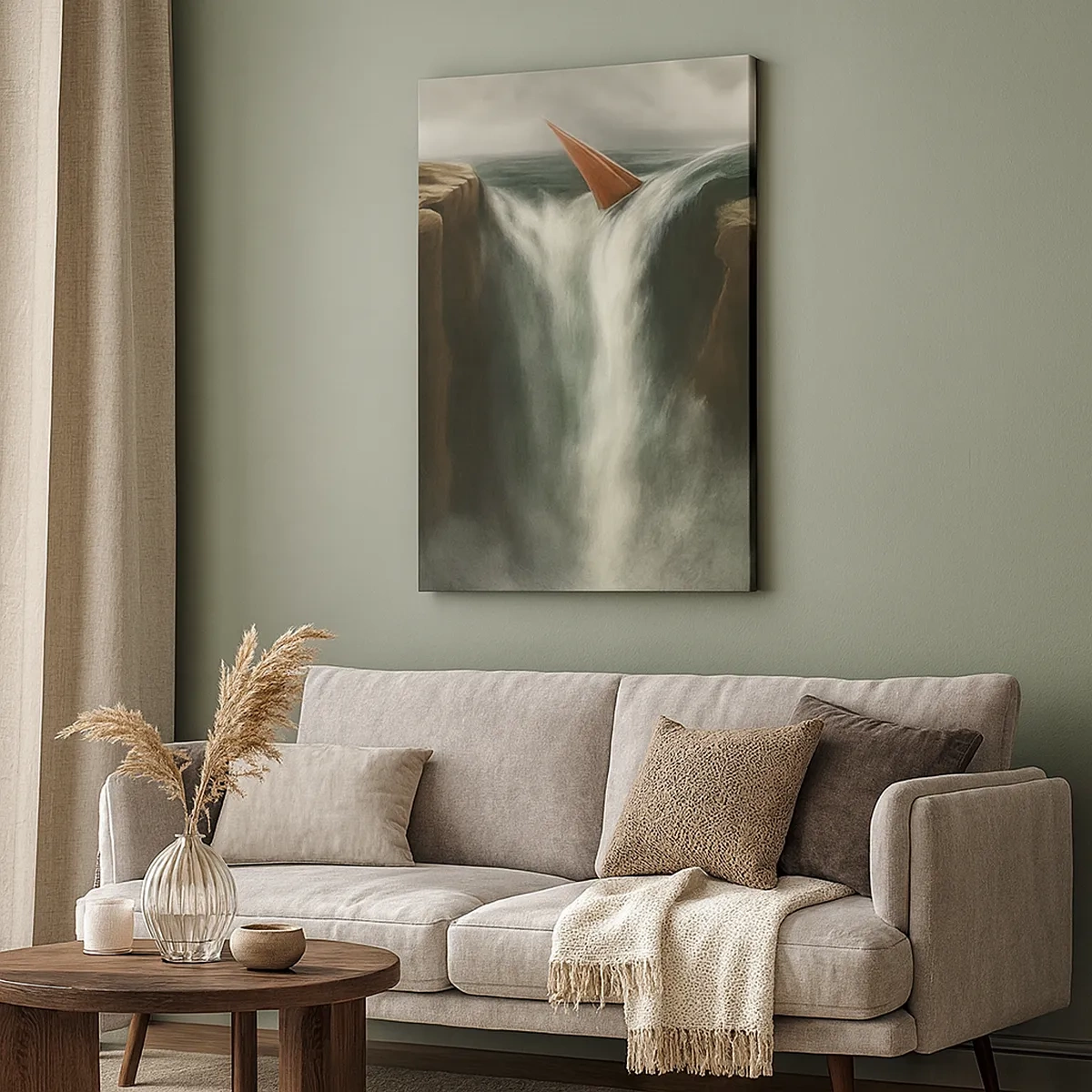 Obraz na plátne - Životné varovanie - 50x70 cm