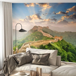 Fototapeta Premium Sand - Nepominuteľná veľkosť - Krajina, Veľký Čínsky Múr, Ázie - 100x70 cm