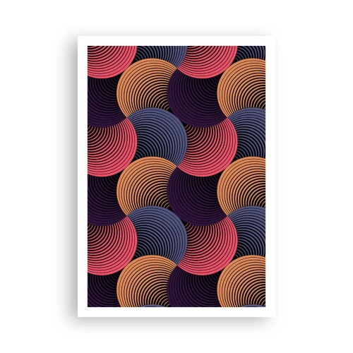 Plagát - V kruhovom rytme - 70x100 cm