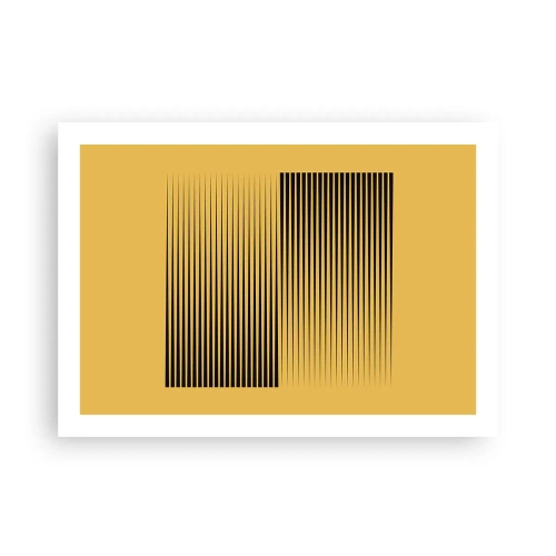 Plagát - Štvorec protikladov - 70x50 cm