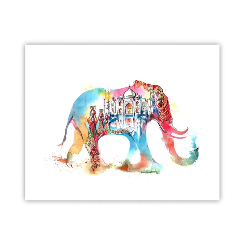 Plagát - India - aura lásky - 50x40 cm