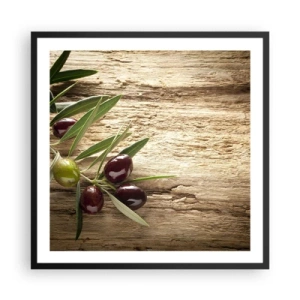 Plagát v čiernom ráme - Priamo od prírody - 60x60 cm