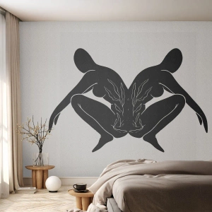 Fototapeta Standard Eco - Spoločná duša - Ľudia, Minimalistický, Dvojičky - 400x280 cm