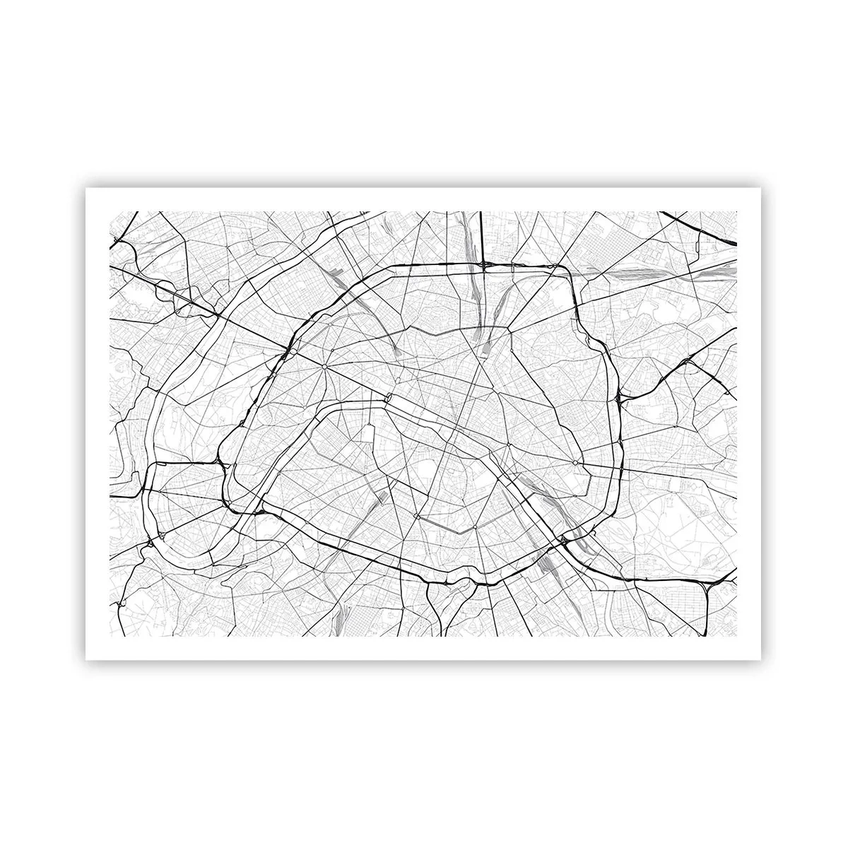 Plagát - Kvet Paríža - 100x70 cm