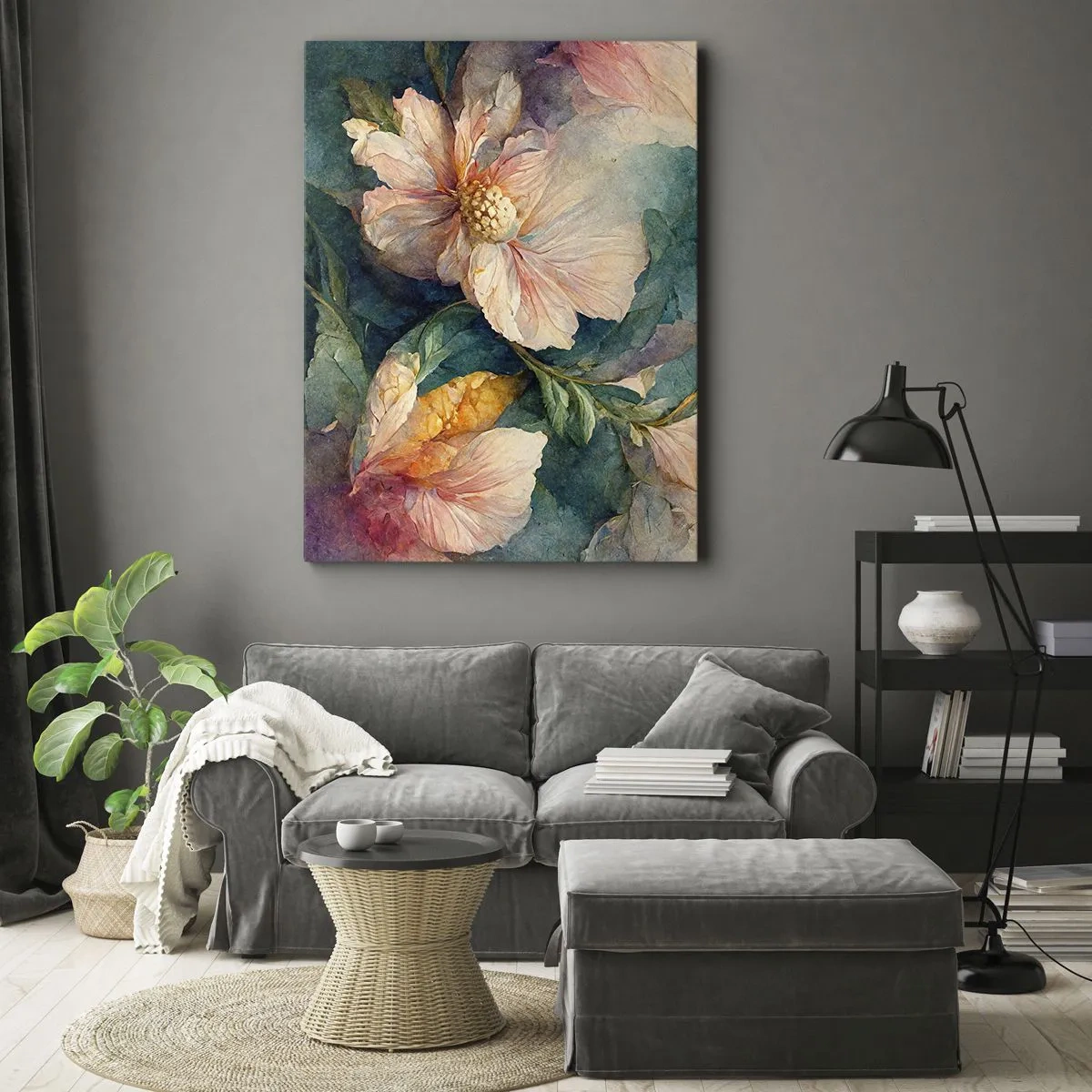 Obraz na plátne - Číra subtílnosť - 70x100 cm