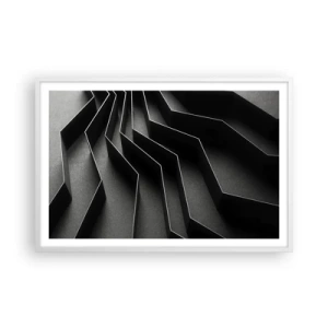 Plagát v bielom ráme - Priestorový poriadok - 91x61 cm
