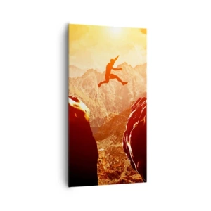 Obraz na plátne - Prekročením hraníc - 65x120 cm