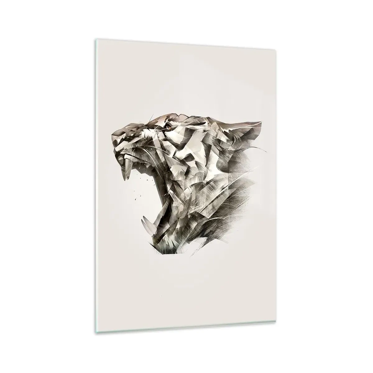 Obraz na skle - Už vieš, kto vládne - 80x120 cm