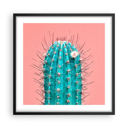 Plagát v čiernom ráme - Len pozeraj - 50x50 cm