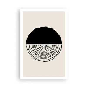 Plagát - Pol na pol - 61x91 cm