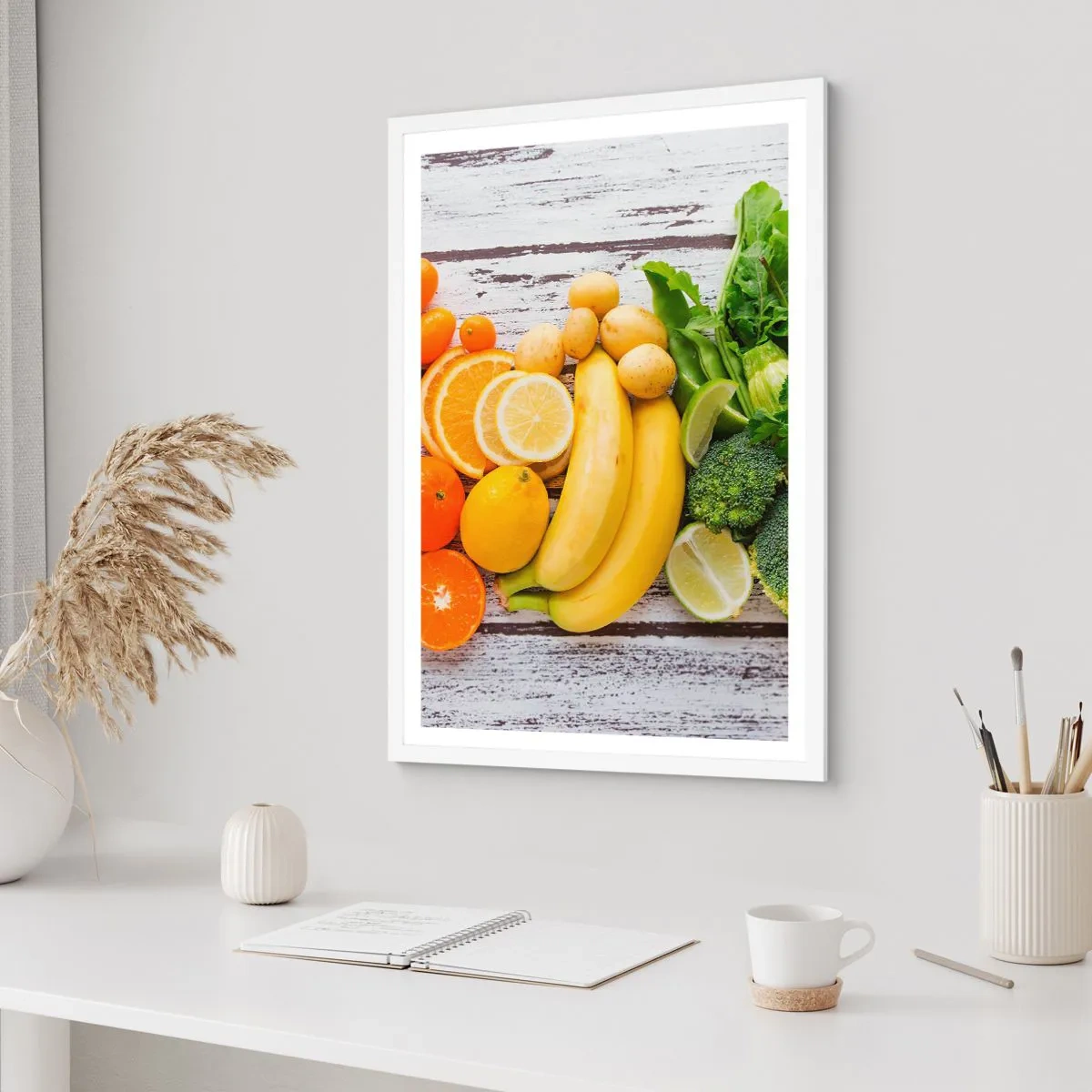 Plagát v bielom ráme - To nestačí? - 61x91 cm