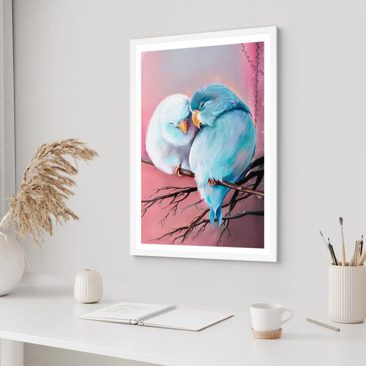 Plagát v bielom ráme - Čo k tomu dodať? - 30x40 cm