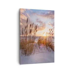 Obraz na plátne - Rozlúčka so slnkom a vetrom - 70x100 cm