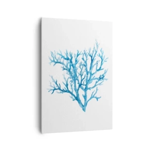 Obraz na plátne - Morský filigrán - 70x100 cm