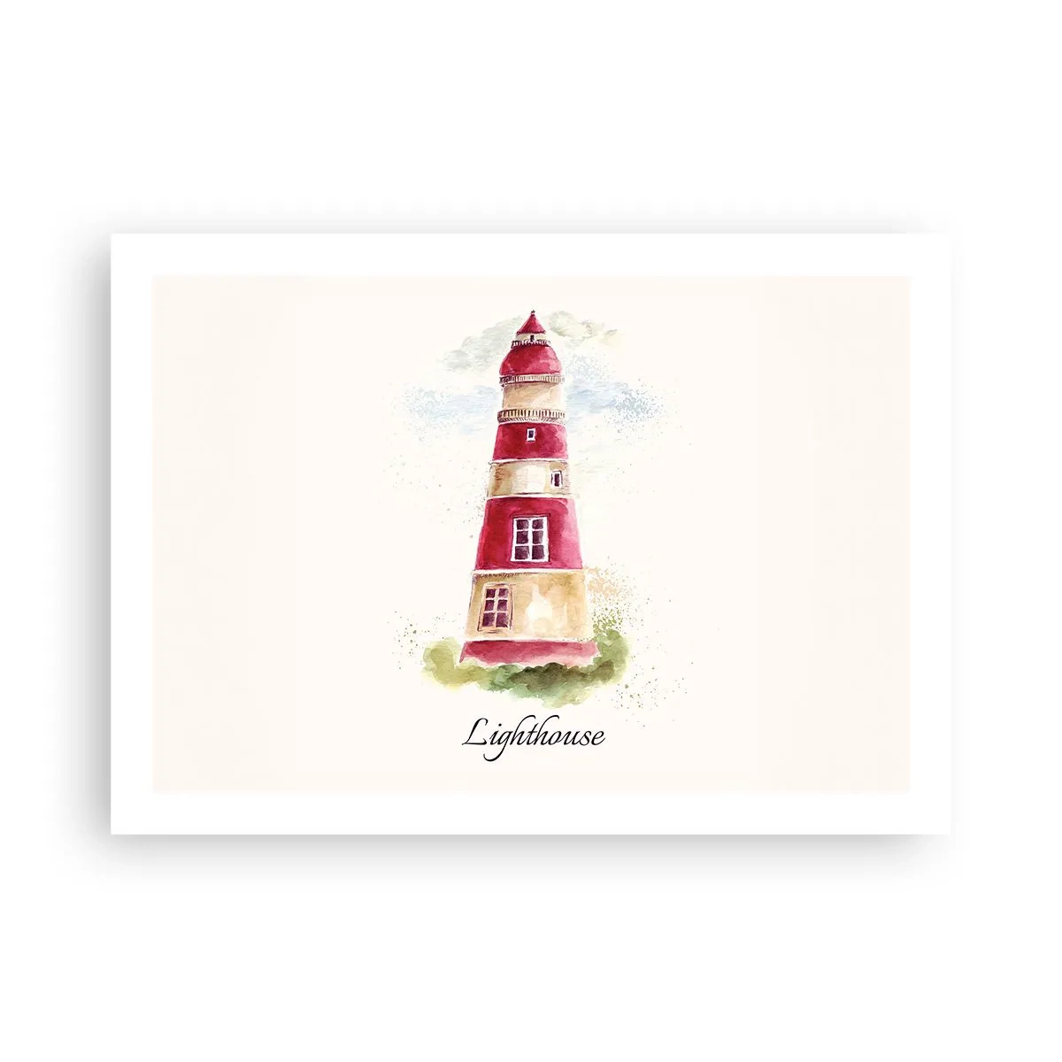 Plagát - Tu je vždy počasie - 70x50 cm