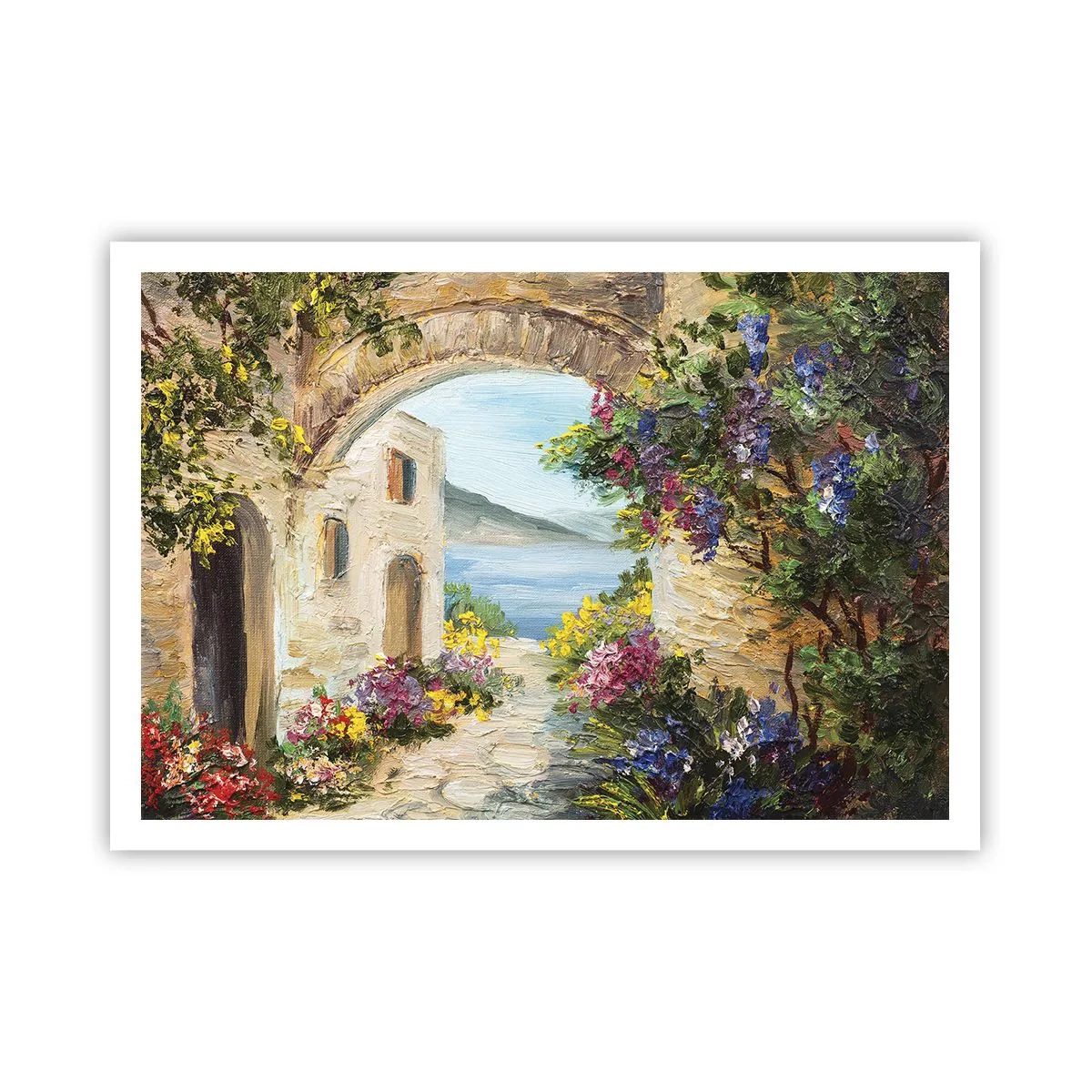 Plagát - Pôvab pobrežnej krajiny - 100x70 cm