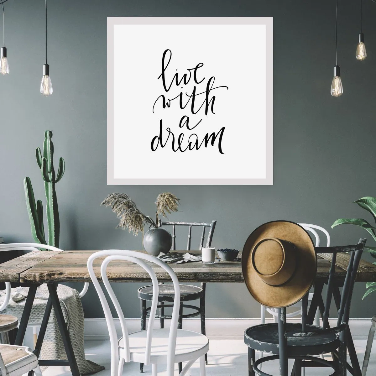 Plagát - Of course - 40x40 cm