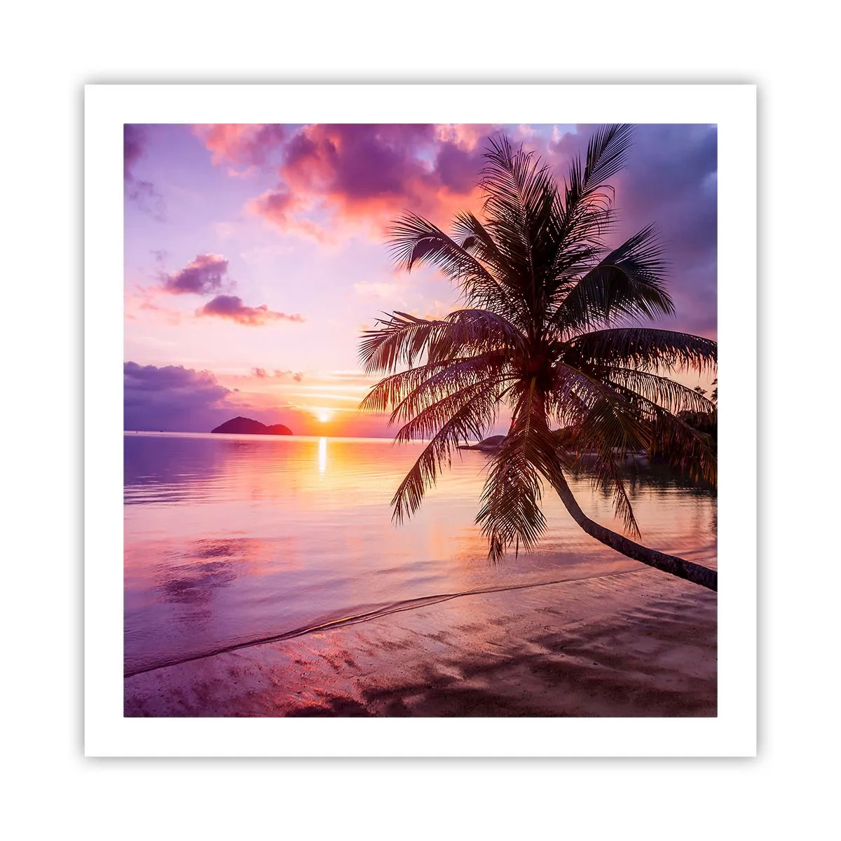 Plagát - Blahobyt až po okraj - 60x60 cm