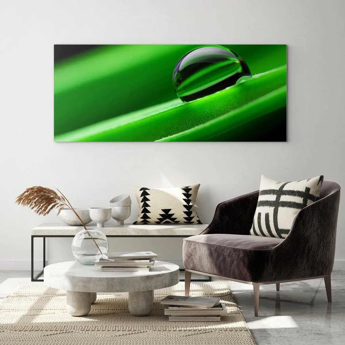 Obraz na skle - Život zblízka - 120x50 cm