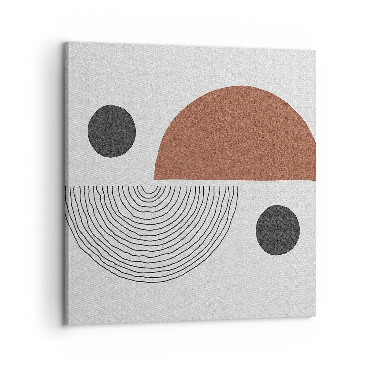 Obraz na plátne - Dokonalosť kruhu - 60x60 cm