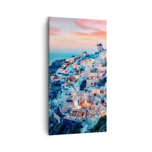 Obraz na plátne - Tvoja tučná grécka dovolenka - 55x100 cm