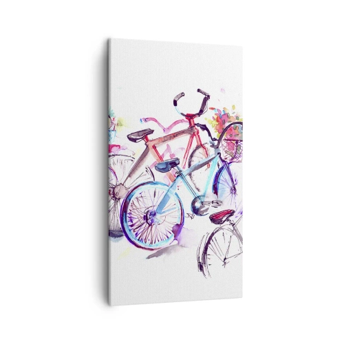 Obraz na plátne - Zjazd Antimoto klubu - 45x80 cm