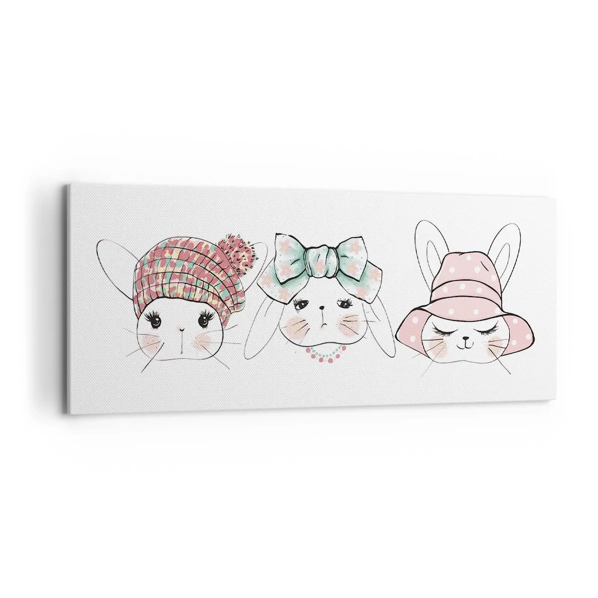 Obraz na plátne - Zamyslená, smutná, spokojná - 120x50 cm