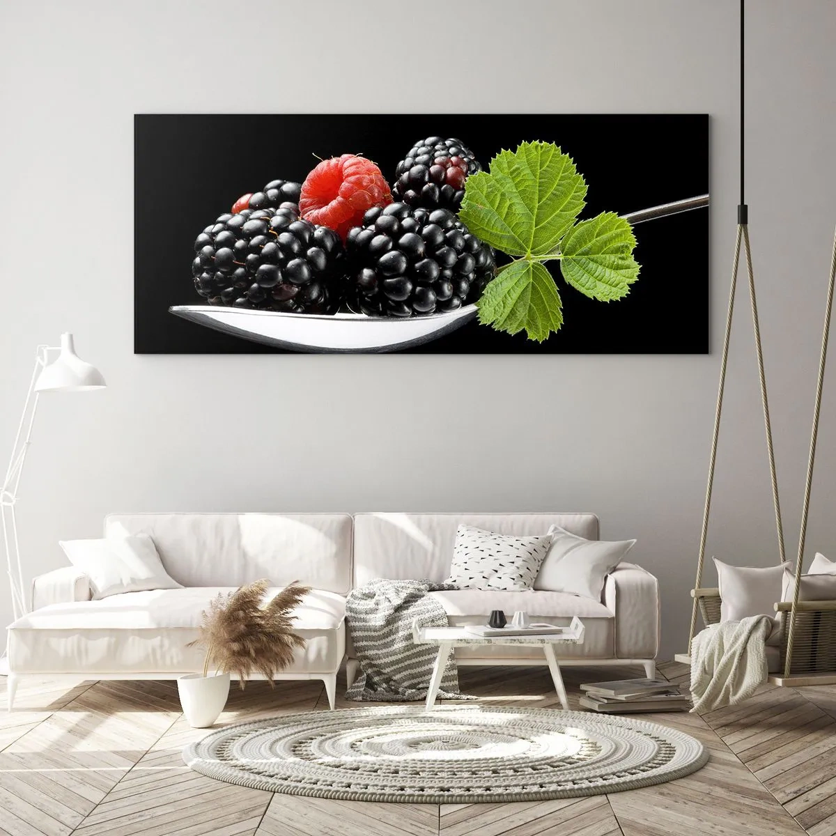 Obraz na skle - Chuť sviežosti - 140x50 cm