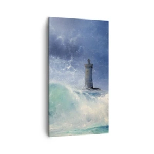 Obraz na plátne - Na stráži proti živlom - 45x80 cm